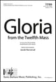 Gloria TTBB choral sheet music cover